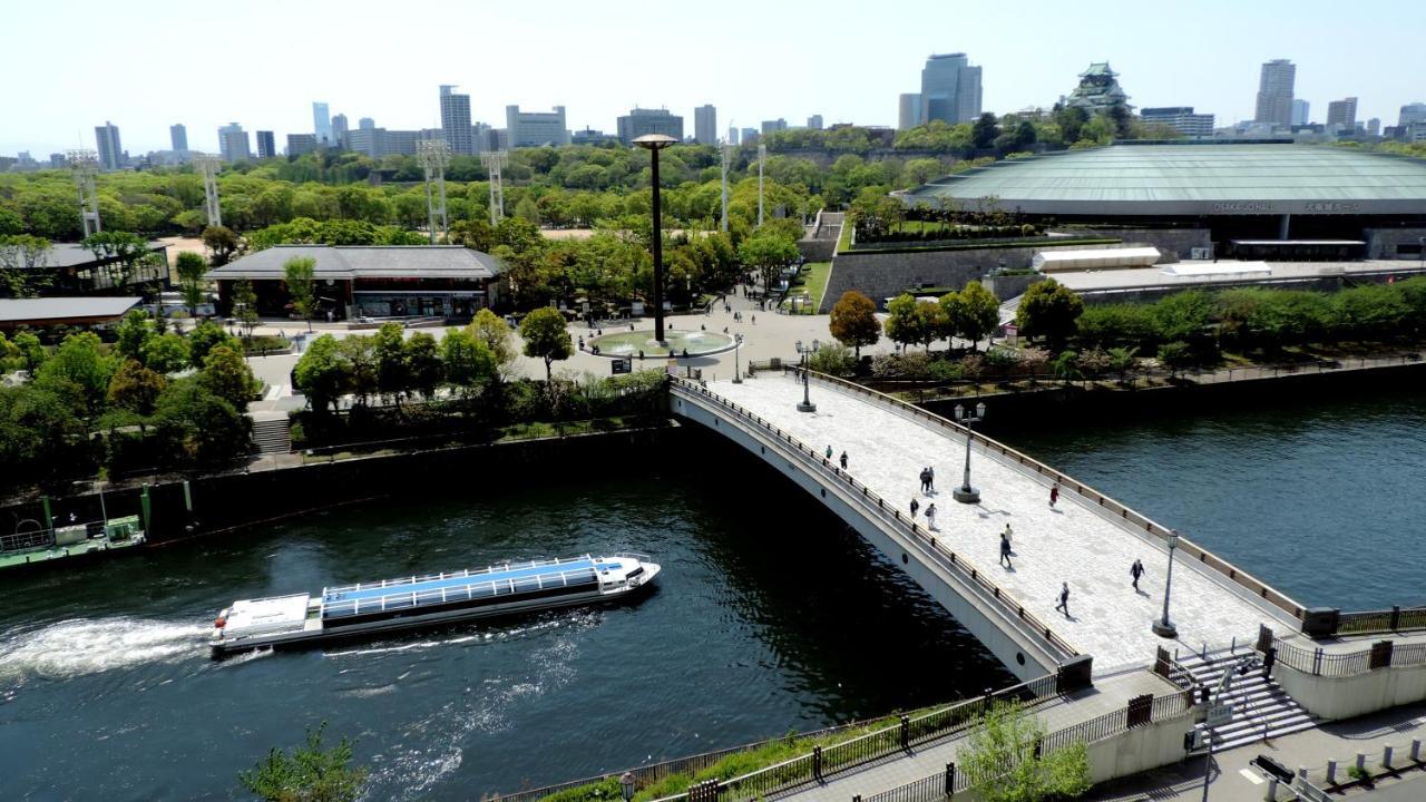 Hotel New Otani Osaca Exterior foto The bridge in 2009