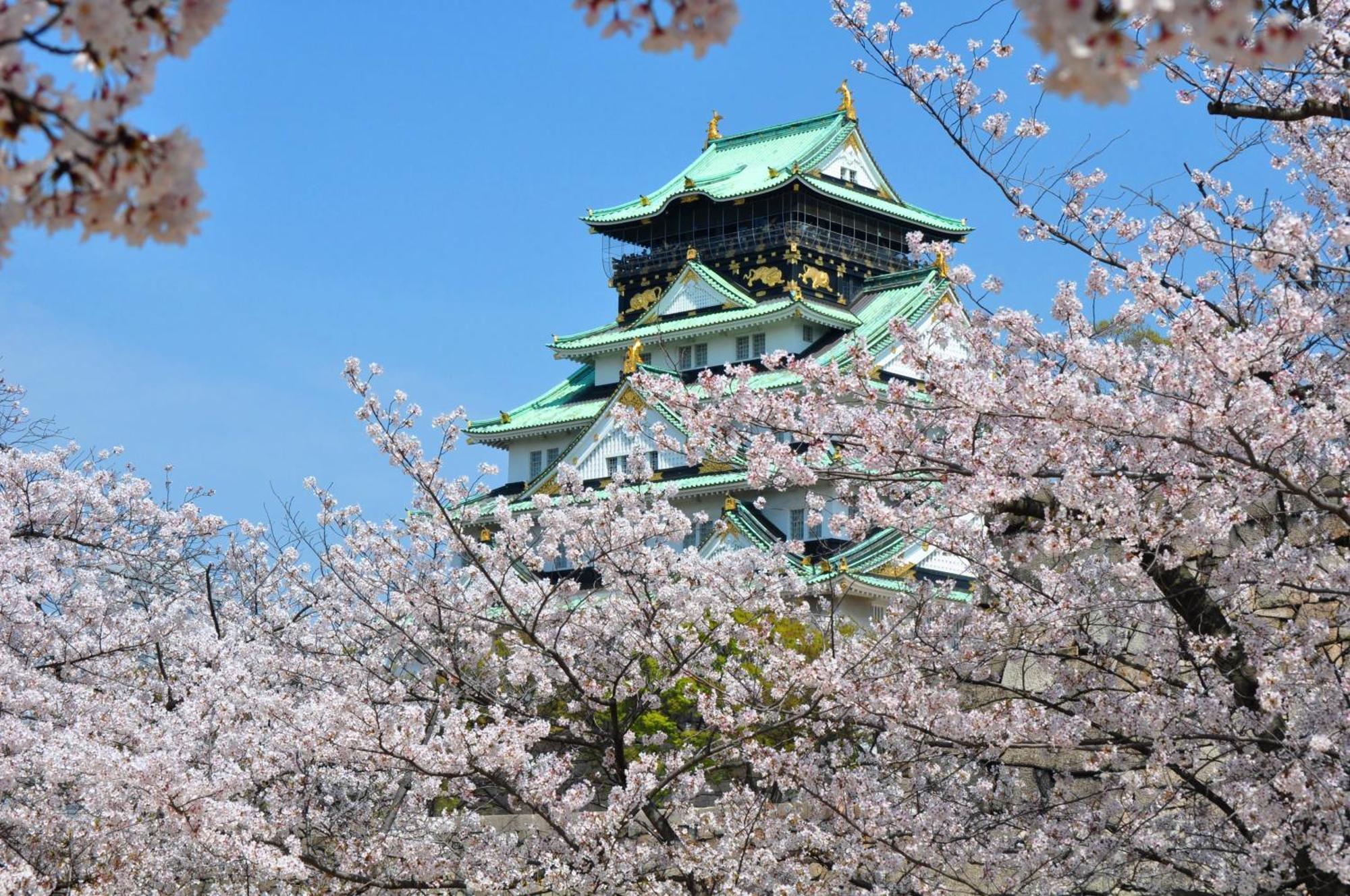 Hotel New Otani Osaca Exterior foto Osaka Castle