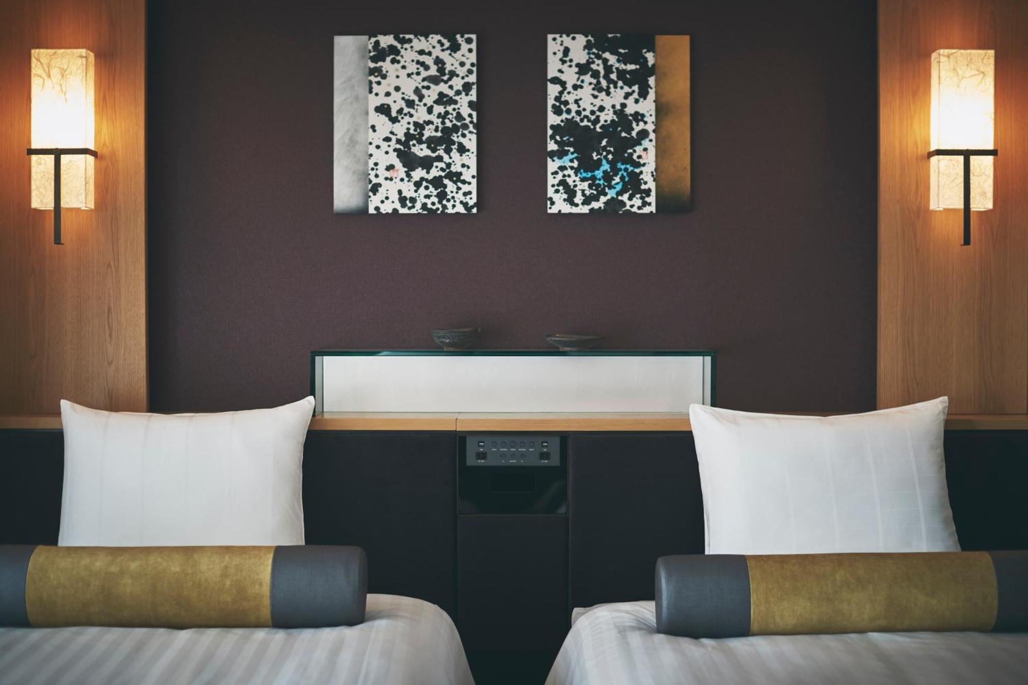 Hotel New Otani Osaca Exterior foto A room at the hotel