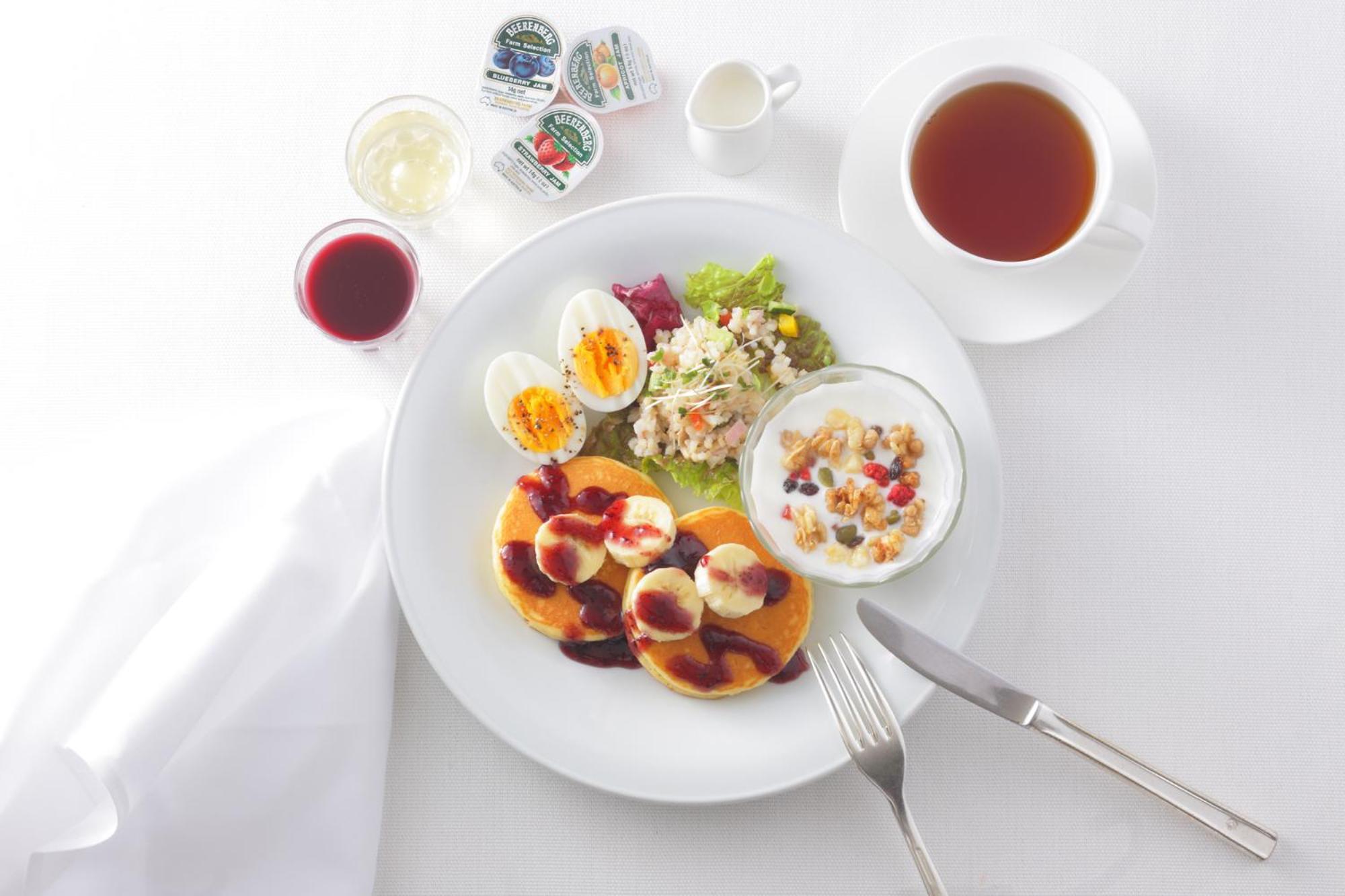 Hotel New Otani Osaca Exterior foto A typical breakfast